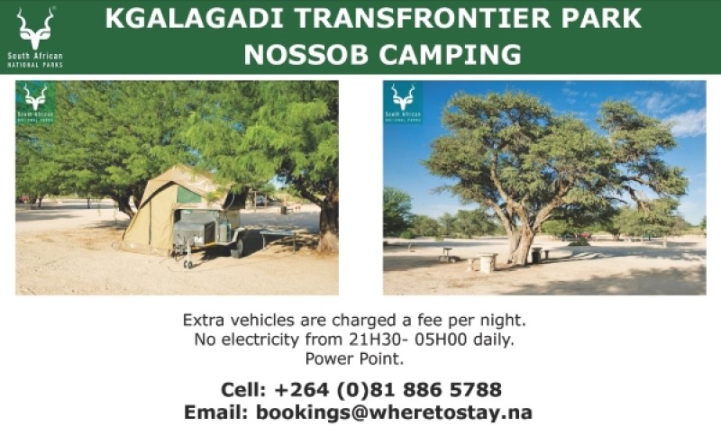 Nossob Camp Kgalagadi: Kgalagadi Transfrontier Park - Camping-Sites